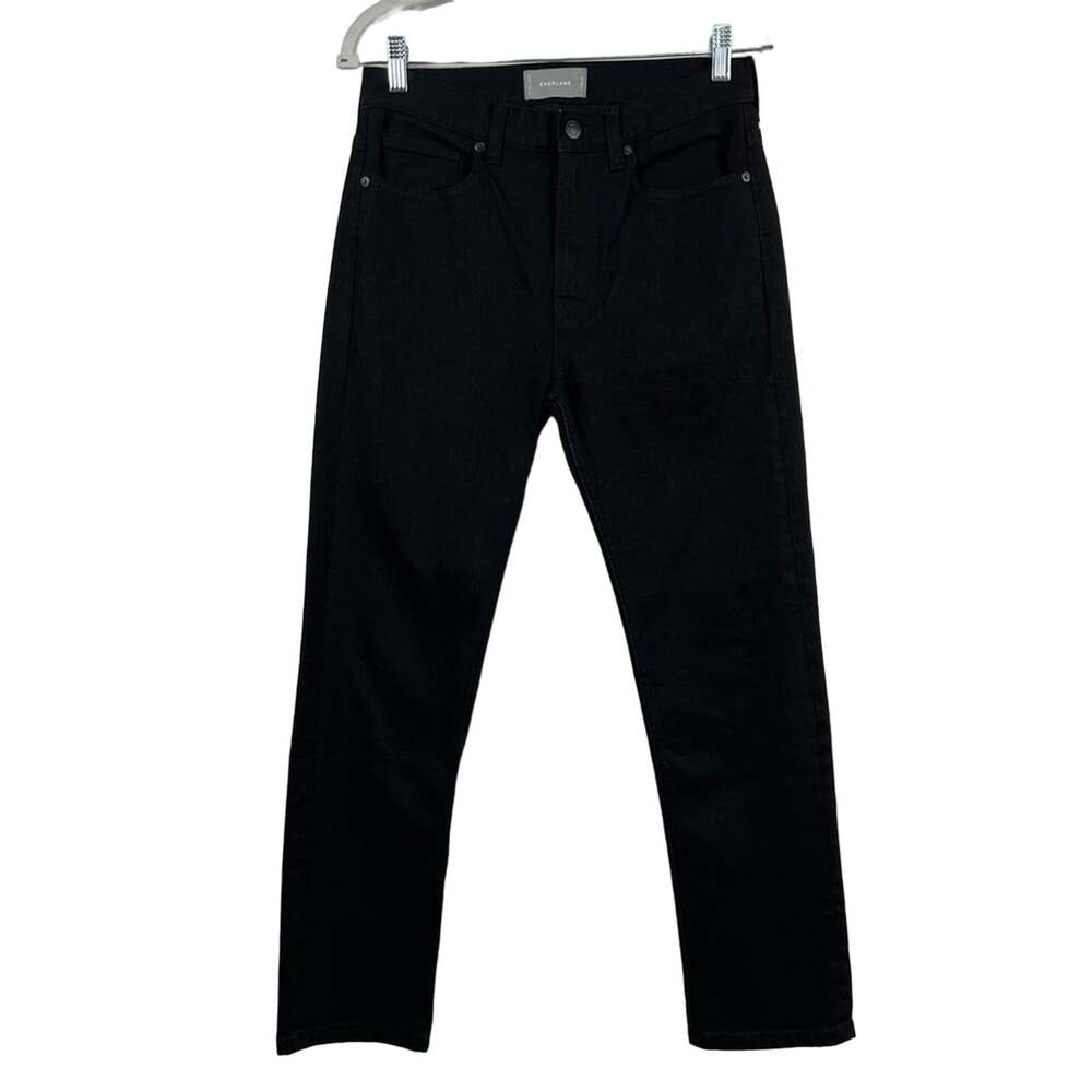 Everlane High Rise Slim Straight Size 25 Jeans Cropped Casual Classic Denim